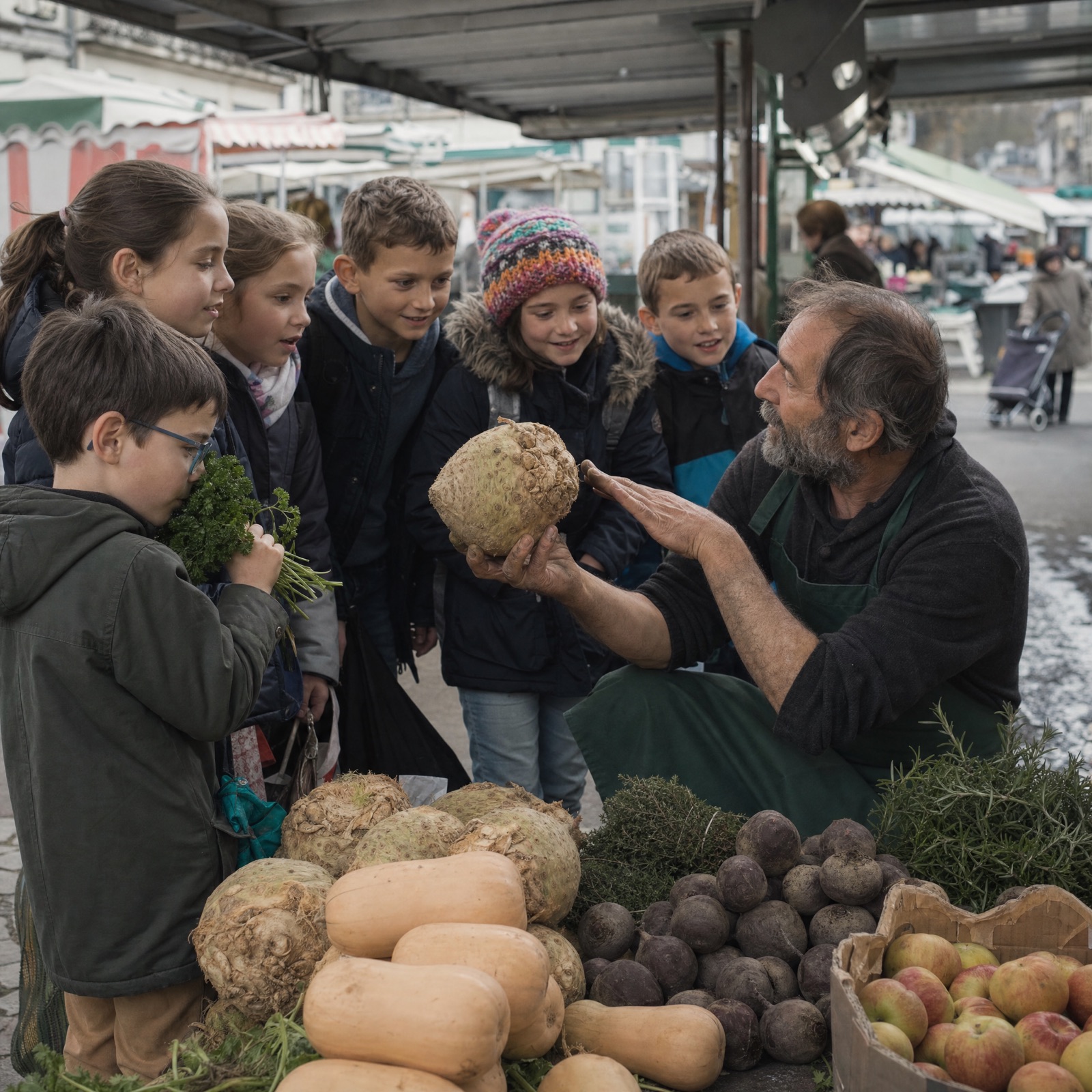 Atelier intergénérationnel autour de la billig à Rennes